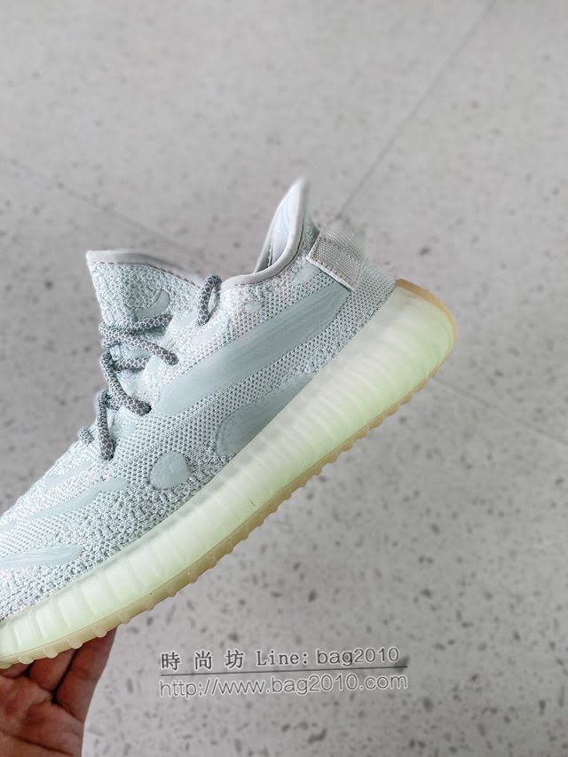 Adidas男女椰子鞋 阿迪達斯夜光椰子350 Adidas Yeezy Boost 350 v3亞州限定水滴  xhn1562